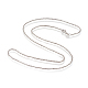 Rhodinierte 925-Ketten-Halskette aus Sterlingsilber STER-L059-12B-2