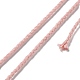 Cordón trenzado de poliéster de 20m para hacer joyas. OCOR-G015-04A-24-1