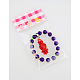 Мода акриловые браслеты для детей BJEW-JB01018-3