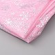 Сетчатая ткань из полиэстера с рисунком снежинки DIY-WH0304-672C-2