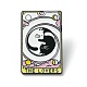 Die Liebhaber-Tarotkarte mit Katzen-Emaille-Pins JEWB-G027-01D-1