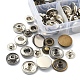 30 Sets 3 Colors Brass Snap Button Kits TOOL-YW0001-19-2