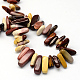 Natural Mookaite Stone Bead Strands G-R223-14-2