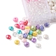 700 pièces 10 styles en plastique et perles acryliques opaques MACR-FS0001-47-3