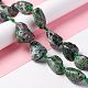 Natural Ruby in Zoisite Beads Strands G-B024-15-4