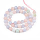 Chapelets de perles en morganite naturelle G-R460-014-01-2