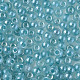 6/0 perle di semi di vetro imitazione giada SEED-N004-006-20-3