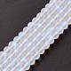 Synthetic Moonstone Beads Strands G-E573-01A-08-5