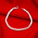Brass Wheat Chain Bracelets BJEW-BB17048-5