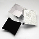 Boîtes à bijoux rectangle de carton pour montre CBOX-Q034-50A-5