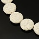 Brins de perles de pierre de lave naturelle G-I034-12-1