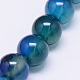 Natural Agate Round Beads Strands G-L086-4mm-10-2