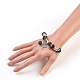 Bracelets de perles de verre à la main BJEW-JB03801-4