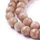 Chapelets de perles de sunstone naturelle naturelles G-P430-14-C-3