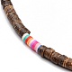 Heishi Perlen Armbänder & Halsketten Sets SJEW-JS01107-3