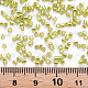 Perline di tromba in vetro SEED-S032-09A-643-4