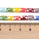 Chapelets de perles en verre électroplaqué&nbsp;EGLA-D300-05-11-2