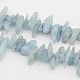 Natural Aquamarine Beads Strands G-F208-01-1