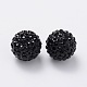 Perles de disco ball avec grade A strass RB-Q102-11-2