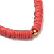 Cinturini mobili fatti a mano con perline in argilla polimerica HJEW-JM00547-4