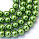 Chapelets de perles rondes en verre peint HY-Q003-10mm-13-1
