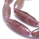Natural Strawberry Quartz Beads Strands G-O179-G11-3