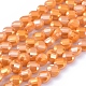 Chapelets de perles en verre électroplaqué X-EGLA-J149-A-6mm-FR02-1