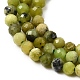 Natur Serpentin Perlen Stränge&nbsp;G-P603-C-3mm-06-4
