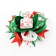 Natale grosgrain bowknot coccodrillo capelli clip PHAR-R167-02-1