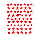 3D Stern Seepferdchen Bowknot Nagel Aufkleber Aufkleber MRMJ-R090-57-DP3209-1