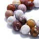 Natur Ozean Jaspis Perlen Stränge G-P457-C03-06-2