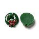 Christmas Opaque Resin Cabochons RESI-K019-34-2