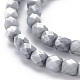 Cuisson opaque de perles de verre peintes EGLA-N006-008-A04-3