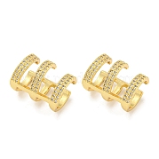 Серьги-манжеты из циркония EJEW-C104-150G