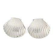 Серьги-гвоздики из латуни с реечным покрытием KK-N255-05P-RS