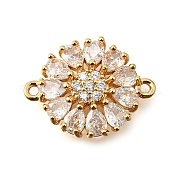 Латунные прозрачные подвески из кубического циркония KK-U065-06B-G