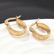Толстые серьги-кольца из нержавеющей стали 304 EJEW-E158-21G