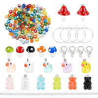 SUNNYCLUE DIY Cellulose Acetate(Resin) Earring Making Kits