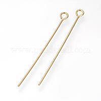  200pcs Gold Plated Eye Pins 22ga 1.5/35mm ~Jewelry Making~ :  Arts, Crafts & Sewing