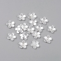 Wholesale FINGERINSPIRE 60 Pcs 25mm Beige Flat Back Pearl Extral