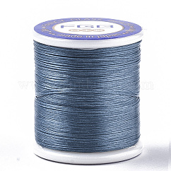 Fili per perline rivestiti in nylon 66 per perline, Blue Steel, 0.1mm, circa 54.68 iarde (50 m)/rotolo