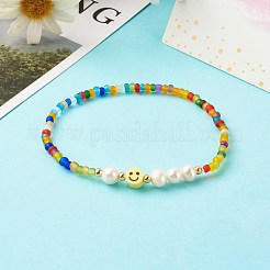 Perle di vetro si estendono braccialetti&nbsp;X-BJEW-JB06414