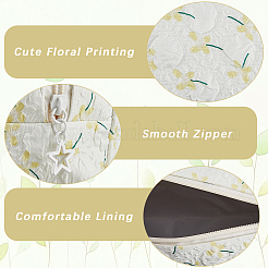 2 pz 2 stili sacchetti portaoggetti cosmetici con cerniera in poliestere da viaggio portatile&nbsp;ABAG-CY0001-01D