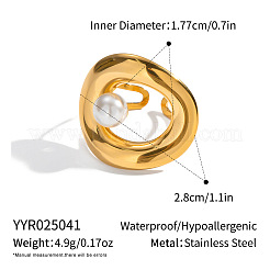 Bagues de manchette en acier inoxydable 304 pour femmes&nbsp;EK9333