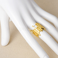 Anillo de puño de moda de acero inoxidable 304 para mujer&nbsp;LS-BX6046-2