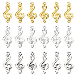 30 pendentif clé de sol de style tibétain&nbsp;TIBEP-TA0001-42