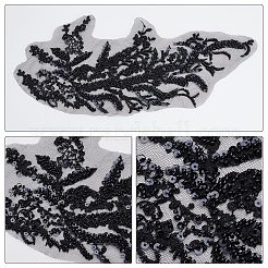 3D computergesteuerte Stickerei aus Polyester zum Aufbügeln/Aufnähen&nbsp;DIY-WH0043-86