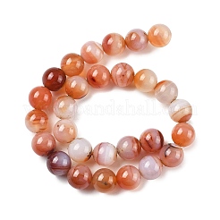 Natur Multi-Color-Achat Perlen Stränge&nbsp;G-A261-B21-14mm