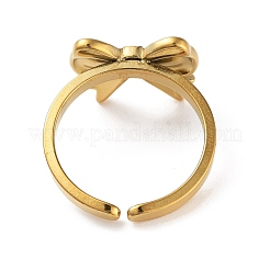 Anelli polsini aperti in acciaio inossidabile 304 per donna&nbsp;RJEW-Z044-01G-06