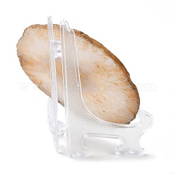 Ornement en pierre de tranche d'agate naturelle imprimée&nbsp;DJEW-M011-02J